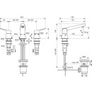 IDEAL STANDARD BD661A2 3-Loch-Waschtischarmatur LaDolceVita