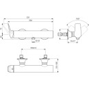 IDEAL STANDARD BD665A2 Brausearmatur AP La Dolce Vita