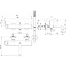 IDEAL STANDARD BD667A2 Badearmatur AP La Dolce Vita