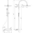 IDEAL STANDARD BD674A5 Duschsystem m.Brausearm.La Dolce Vita