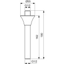 IDEAL STANDARD BD680A2 Deckenanschluss La Dolce Vita 162 mm