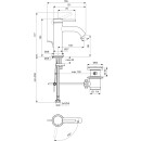 IDEAL STANDARD BD758AA WT-Armatur Ceraline Nuovo Ausld.105mm