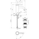 IDEAL STANDARD BD759XG WT-Armatur Ceraline Nuovo Ausld.105mm