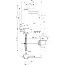 IDEAL STANDARD BD761XG WT-Armatur Ceraline Nuovo Ausld.135mm