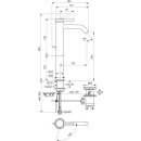 IDEAL STANDARD BD763AA WT-Armatur Ceraline Nuovo Ausld.135mm