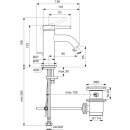 IDEAL STANDARD BD845AA WT-Armatur Ceraline Nuovo Ausld.90mm