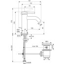 IDEAL STANDARD BD846AA WT-Armatur Ceraline Nuovo Ausld.105mm