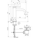 IDEAL STANDARD BD847AA WT-Armatur Ceraline Nuovo Ausld.135mm