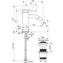 IDEAL STANDARD BD849XG Bidetarmatur Ceraline Nuovo