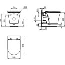 IDEAL STANDARD E263401 Wandtiefsp&uuml;l-WC La Dolce Vita