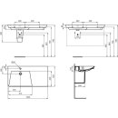 IDEAL STANDARD E264601 M&ouml;belwaschtisch La Dolce Vita 1060 mm