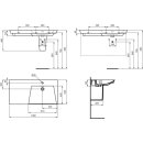 IDEAL STANDARD E264701 M&ouml;belwaschtisch La Dolce Vita 1060 mm