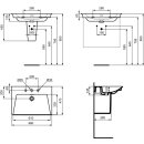IDEAL STANDARD E2675MA M&ouml;belwaschtisch La Dolce Vita 660 mm
