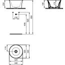 IDEAL STANDARD E271701 Schale La Dolce Vita 340 mm