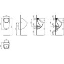 IDEAL STANDARD E345201 Elektronik-Urinal Connect