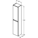 IDEAL STANDARD R0268TI Hochschrank Eurovit+ 2 T&uuml;ren A:li.