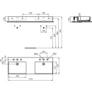 IDEAL STANDARD R056001 Waschtisch Extra 1215mm je 3 Hl