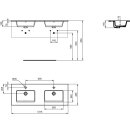 IDEAL STANDARD R0576TI M&ouml;belpaket Eurovit+ m.WT 121cm Wei&szlig;