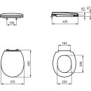 IDEAL STANDARD S406501 WC-Sitz Contour 21+ Sandwich