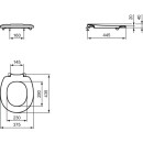 IDEAL STANDARD S406636 WC-Sitzring Contour 21+ Blau