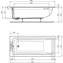 IDEAL STANDARD T540501 Duo-Badewanne La Dolce Vita