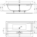 IDEAL STANDARD T540601 Duo-Badewanne La Dolce Vita