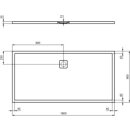 IDEAL STANDARD T5428FG Brausewanne Ultra Flat Evo