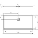 IDEAL STANDARD T5431FG Brausewanne Ultra Flat Evo