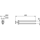 IDEAL STANDARD T5505A2 Doppelte Handtuchstange La Dolce Vita