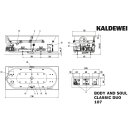 KALDEWEI 290760120711 BW CLASSIC DUO Mod.107 BODY &amp;...