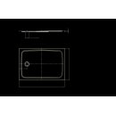 KALDEWEI 375247982001 DW CAYONOPLAN Mod.2222-5, 800 x 1100,