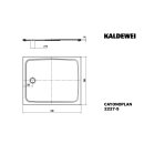 KALDEWEI 375747983674 DW CAYONOPLAN Mod.2227-5, 1000 x