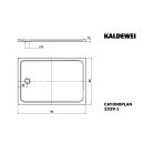 KALDEWEI 375900010711 DW CAYONOPLAN Mod.2229-1, 1000 x