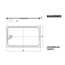 KALDEWEI 376047983665 DW CAYONOPLAN Mod.2230-5, 1000 x
