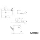 KALDEWEI 904307263665 Wandwaschtisch SILENIO Mod.3044, 600