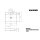 KALDEWEI 906407273001 Aufs.-WT SILENIO Mod.3049, 1200 x