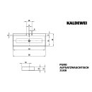 KALDEWEI 907007273001 Aufsatzwaschtisch PURO Mod.3168, 1200