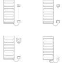 KERMI CTE1018750502XK Casteo -E BH1806x30x750mm P=1200W,RAL9016 MT,WWS wei&szlig;,rechts