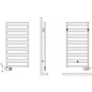 KERMI CTE1018750513XK Casteo -E BH1806x30x750mm P=1200W,RAL9016 MT,WRS wei&szlig;,links