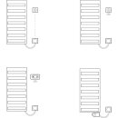 KERMI CTE1018750514XK Casteo -E BH1806x30x750mm P=1200W,RAL9016 MT,WRS wei&szlig;,rechts