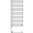 KERMI DVE1A10450101XK Diveo -E BH940x46x450mm P=400W,RAL9016 SG, WWS wei&szlig;, links