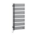 KERMI DVE1A13450604XK Diveo -E BH1320x46x450mm P=600W,anthracite grey, WWS swz, rechts