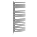 KERMI EAE1A14600201XK Credo Half flat-E BH1436x37x600mm P=800W,glanzsilber, WWS wei&szlig;, links