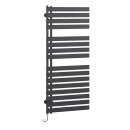 KERMI EAE1A18450603XK Credo Half flat-E BH1834x37x450mm P=800W,anthracite grey, WWS swz, links