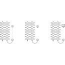 KERMI IDV1119750404XK Ideos -V E Zusatz BH1901x35x758mm P=800W,graphit met.,WWS swz,rechts