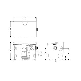 KESSEL 28562C Hebeanlage Minilift S