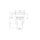 KESSEL 55147 Ablaufkörper einteilig Ferrofix