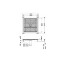 KESSEL 6080800 Bac de sol Ferrofix