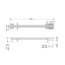 KESSEL 6102141 Caniveau fente Ferrofix