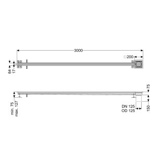 KESSEL 6102301 Schlitzrinne Ferrofix